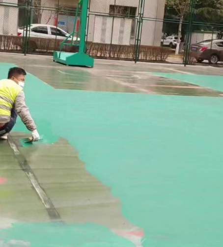 湖州球场地面翻新